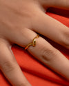 The Almost Straight Ring
