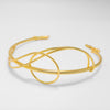 gold choker ona white background