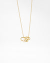 The Scribbled Pendant Necklace