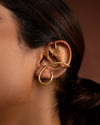 The Bold Swirl Earcuffs